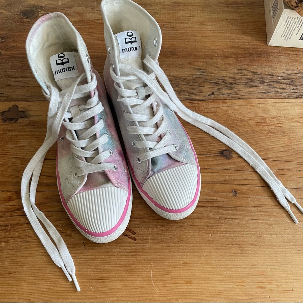 Isabel Marant Benkeen tie-dye Sneakers like NEW - Picture 3 of 9